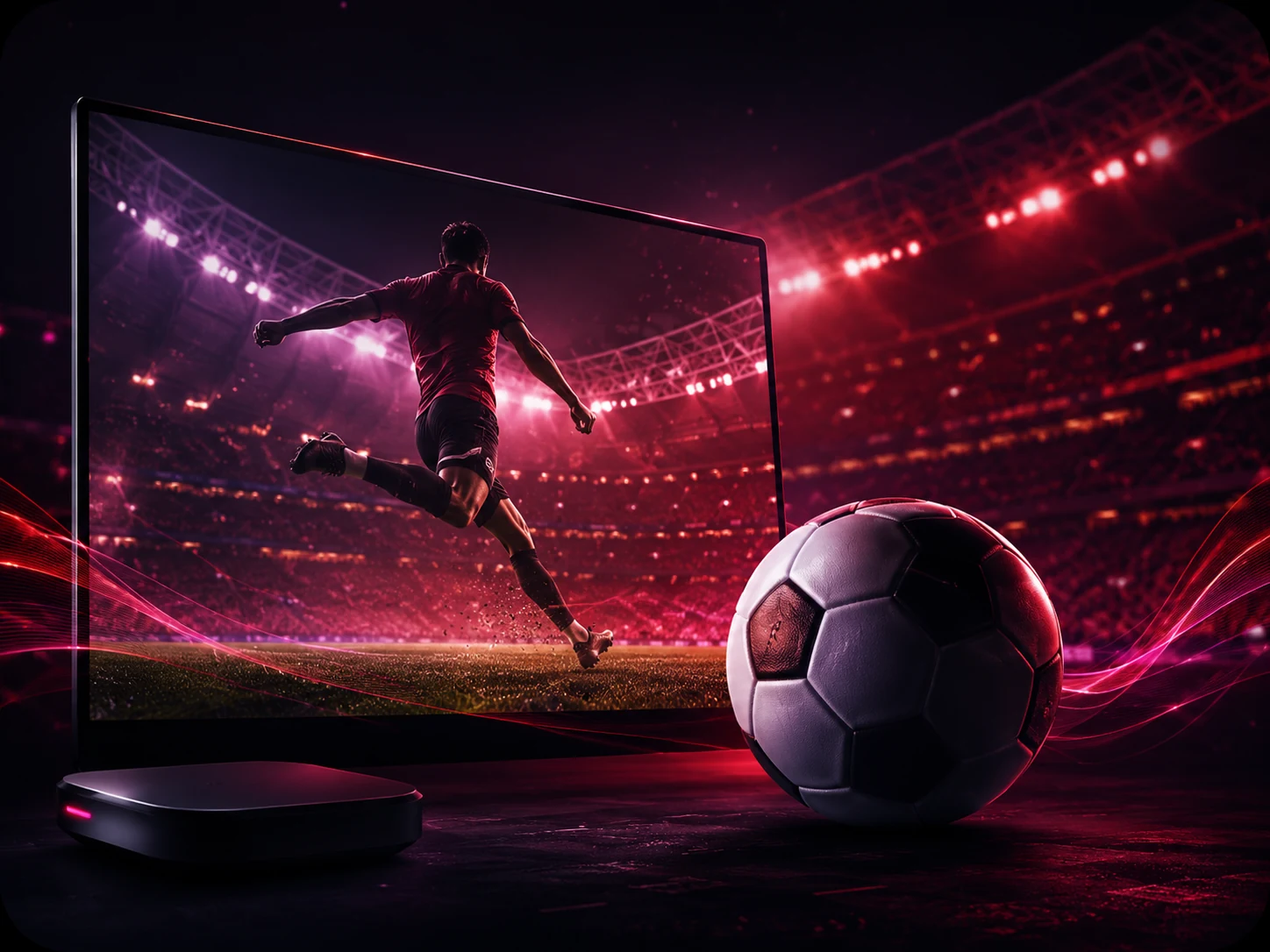 Esportes ao vivo e internet estável