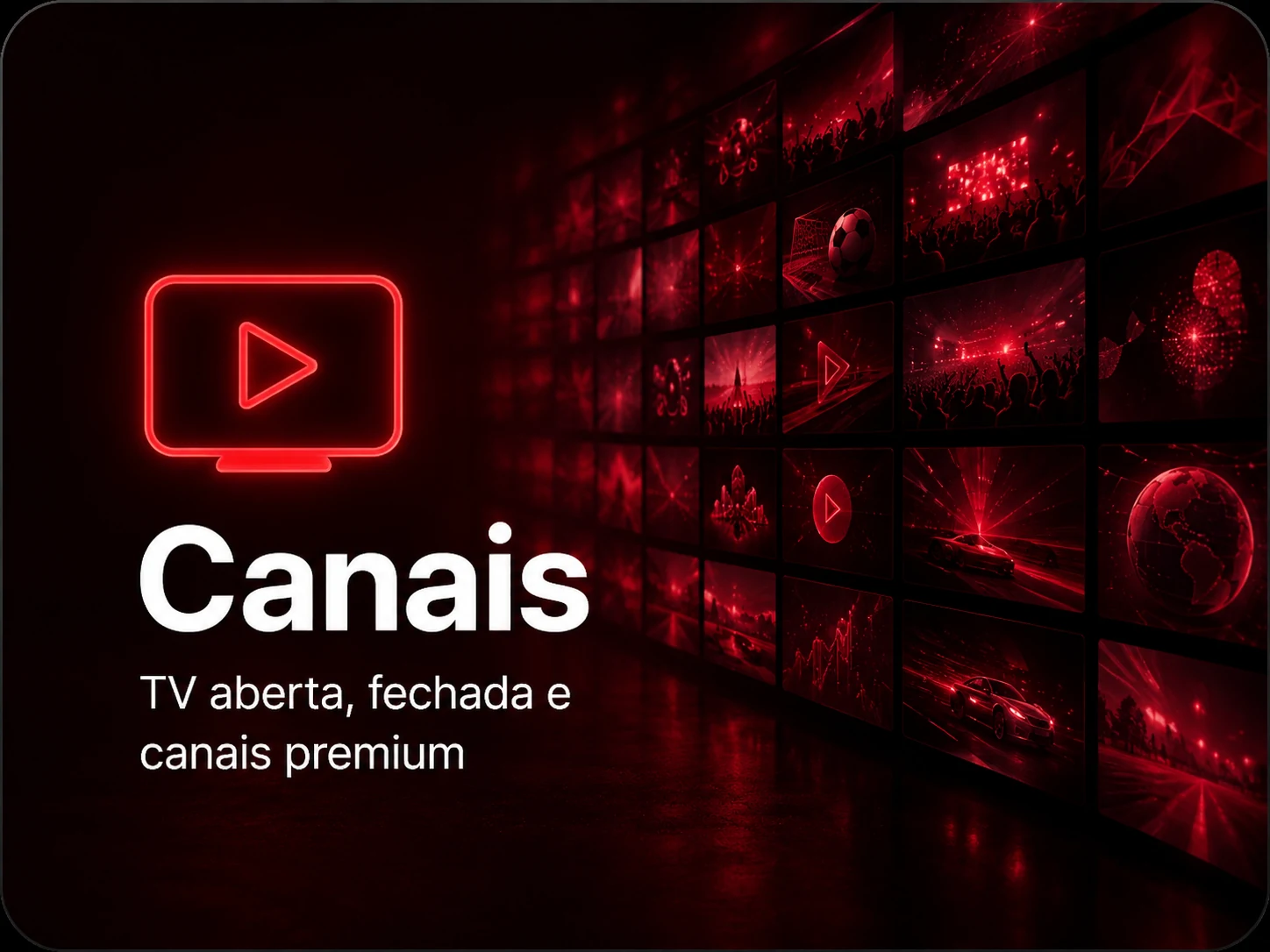 Canais ao vivo na Unitv